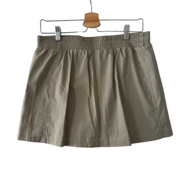Girlfriend Collective Matcha Birdie Woven Skort - L - Picture 4 of 7